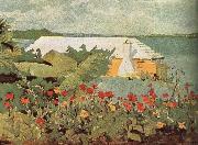 Winslow Homer Gardens and Housing Sweden oil painting artist